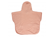 Poncho Bathcape Pure Cotton Pink
