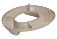 Toiletverkleiner Taupe