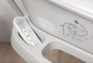 Badstandaard 98 cm Light Grey