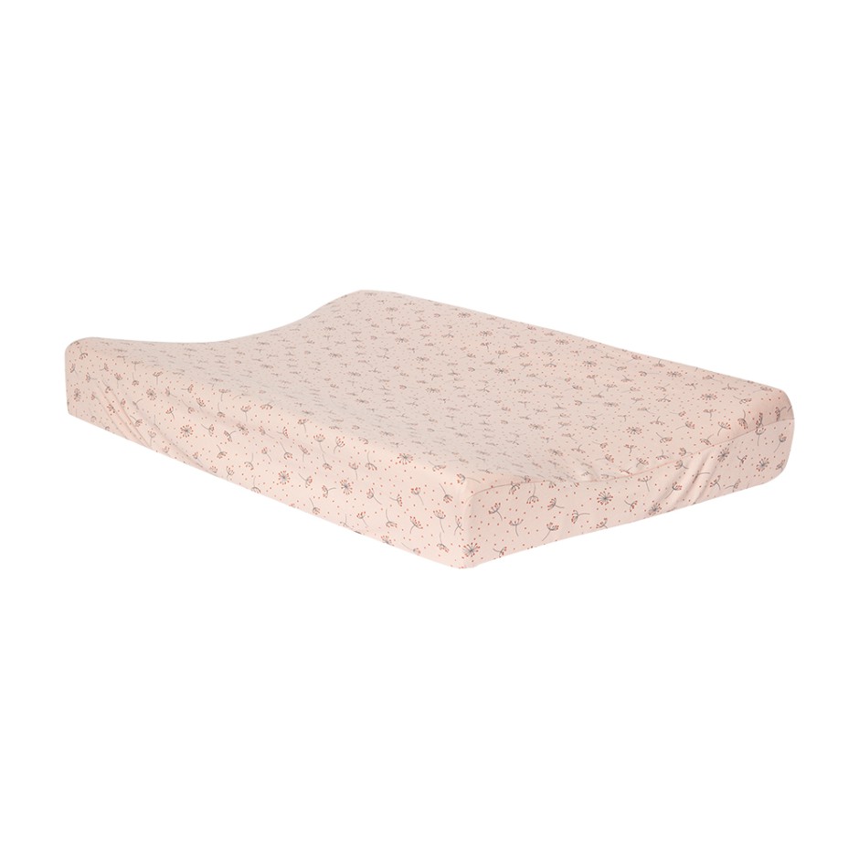 Afb: Aankleedkussenhoes Jersey 72x44 cm Fabulous - Aankleedkussenhoes jersey Fabulous Wish Pink