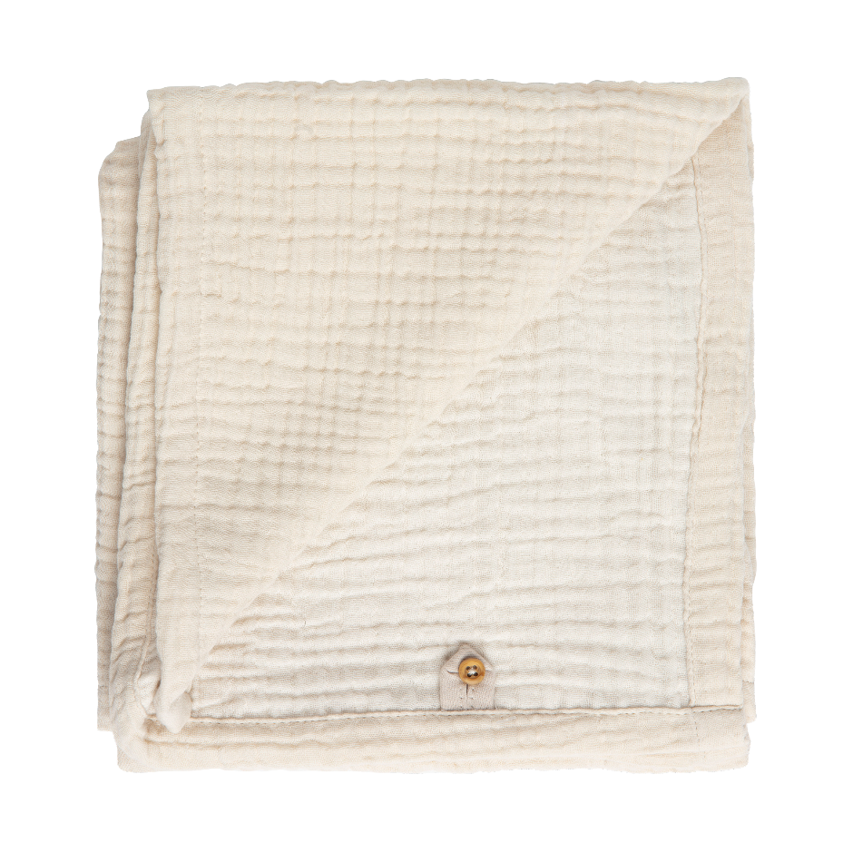 Afb: Baby multidoek - Baby multidoek Pure Cotton Sand