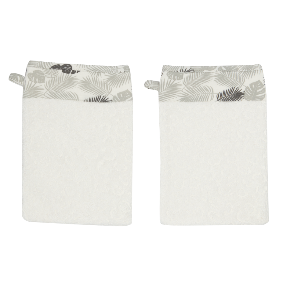 Afb: Washand Fabulous (set van 2 stuks) - Washand Fabulous Jungle (set van 2 stuks)