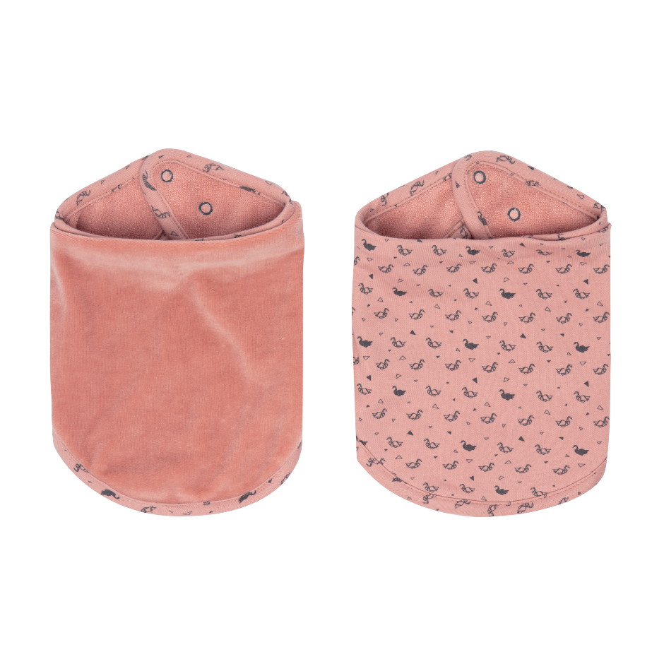 Afb: Bandana slab Fabulous (set van 2 stuks) - Bandana slab Fabulous Swan