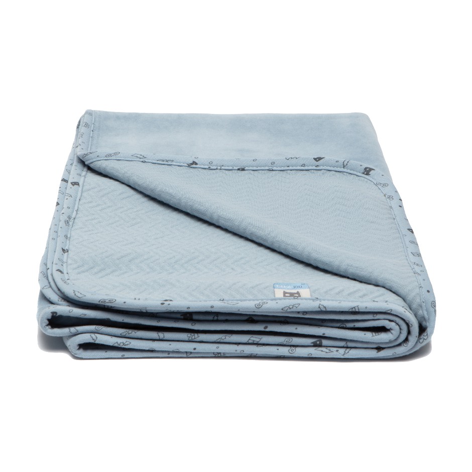 Afb: Ledikantdeken 100x150 cm - Ledikantdeken 100x150 cm Hero