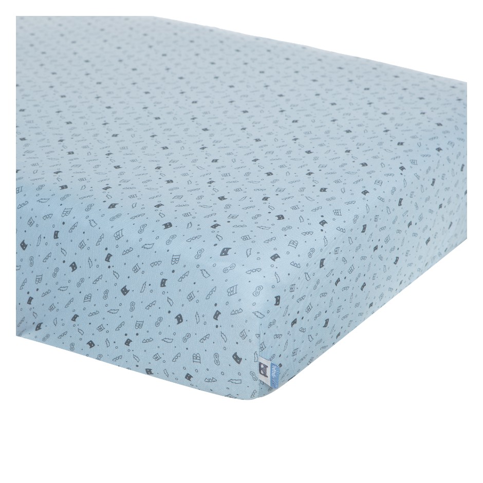 Afb: Hoeslaken wieg 40x80 cm - Hoeslaken wieg 40x80 cm Hero