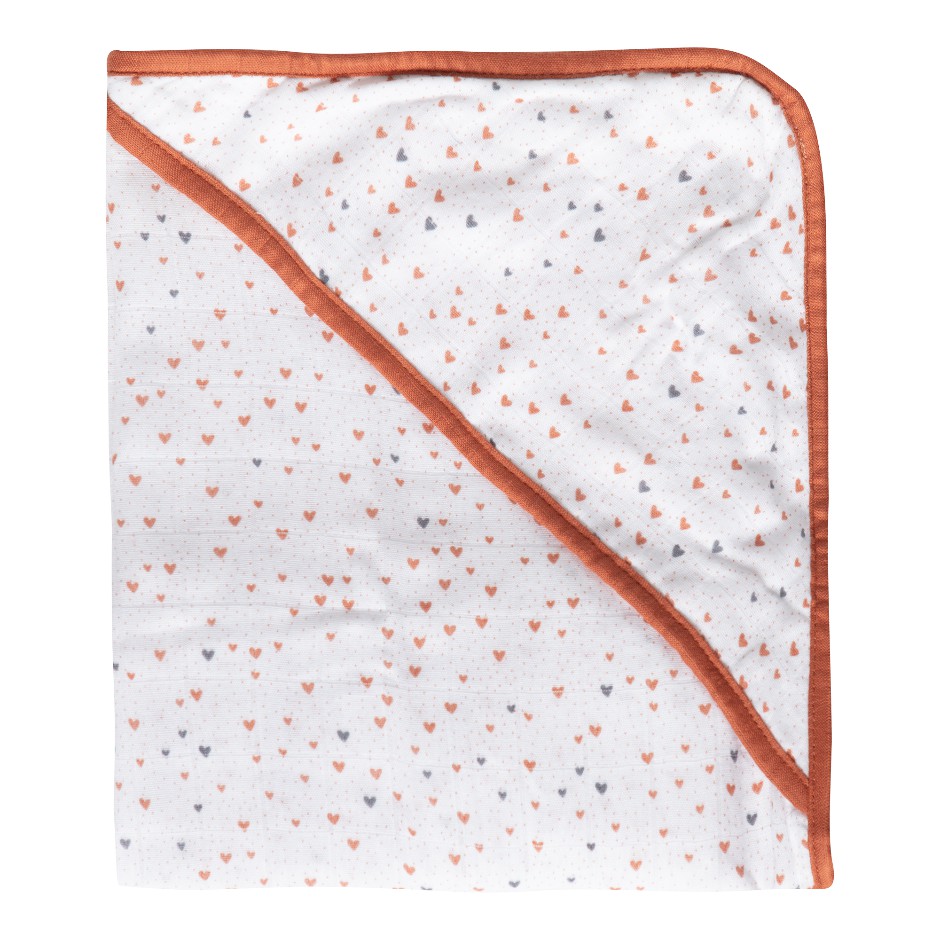 Afb: Hydrofiel badcape - Hydrofiel badcape Fabulous Hearts