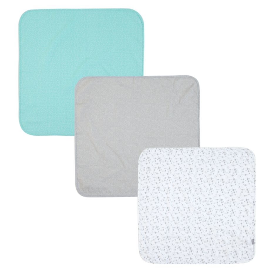 Afb: Hydrofielhanddoek (set van 3 stuks) - Hydrofiel doek 70x70 cm (set van 3 stuks) Ollie