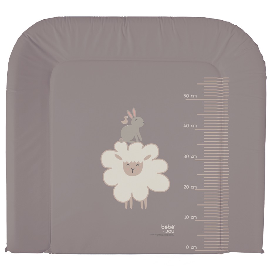 Afb: Aankleedkussen 72x77 cm - Aankleedkussen 72x77cm Farm Friends