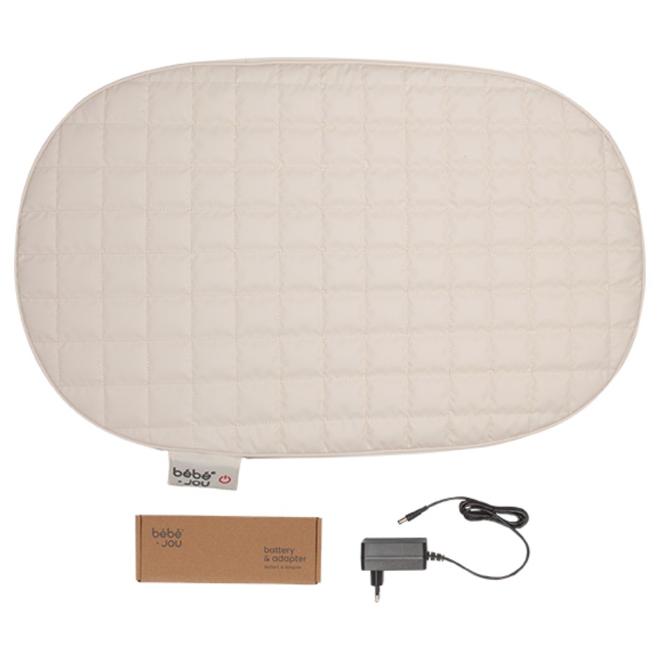 Afb: Verwarmd Aankleedkussen Cozy squares - Verwarmd aankleedkussen cozy squares